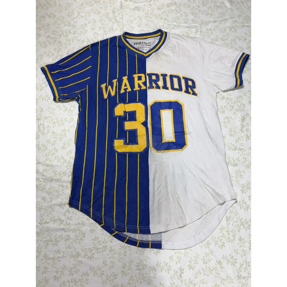 Evolution In Design Golden State Warriors #30 Split Jersey Tee